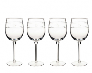 Juliska Isabella Acrylic Wine Glass - Set/4