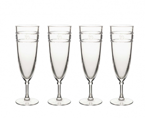 Juliska Isabella Acrylic Flute - Set/4