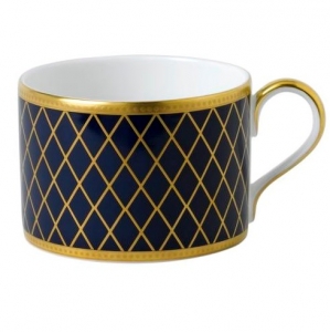 Royal Crown Derby Majestic - Navy Blue Tea Cup 9oz