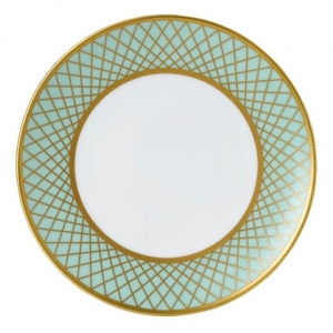 Royal Crown Derby Majestic - Mint Green 8.2" Plate