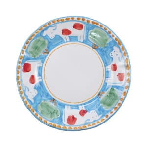 Vietri Campagna Mucca Dinner Plate