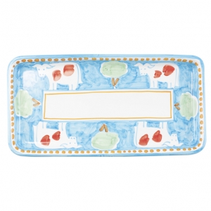 Vietri Campagna Mucca Rectangular Platter