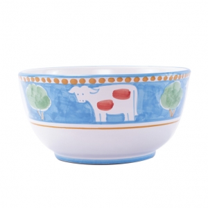 Vietri Campagna Mucca Deep Serving Bowl