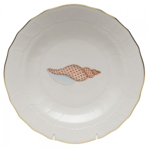 Herend Aquatic Shell Dessert Plate
