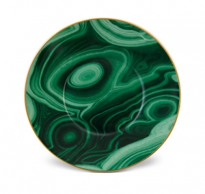 L'Objet Malachite Saucer