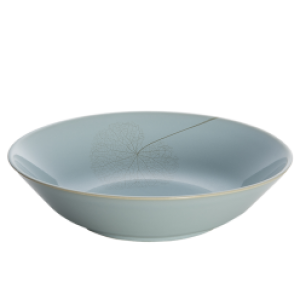 Mottahedeh Leaf Blue Haze Pasta Bowl