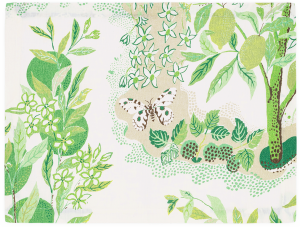 Matouk Citrus Garden Placemat Grass - Set of 4