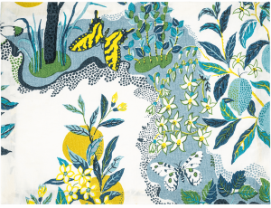 Matouk Citrus Garden Placemat Pool - Set of 4