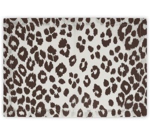 Matouk Iconic Leopard Placemat Cinder - Set of 4