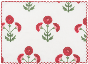 Matouk Gisele Placemat Scarlet - Set 4