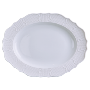 Mottahedeh Prosperity Oval Platter / 14.5" L Mottahedeh Prosperity Oval Platter / 14.5" L