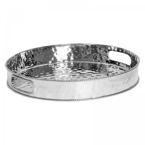 Juliska Graham Silver Round Tray - 13"