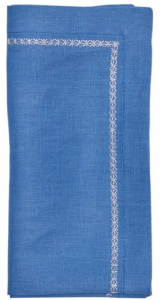 Kim Seybert Classic Napkin Blue - Set 4