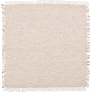 Kim Seybert Chambray Fringe Napkins / Natural - Set 4