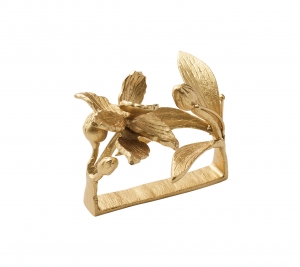 Kim Seybert Orchid Napkin Rings - Set 4