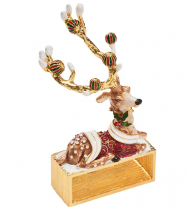 Kim Seybert Blitzen Napkin Ring - Boxed Set 4