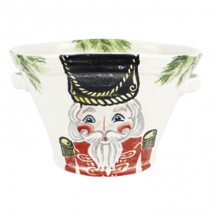 Vietri Nutcrackers Celebration Bucket