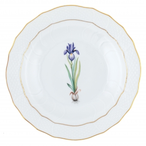 Herend Spring Bulbs Dessert Plate-Iris