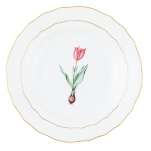 Herend Spring Bulbs Dessert Plate -Tulip
