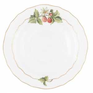 Herend Summer Harvest Raspberry Dessert Plate
