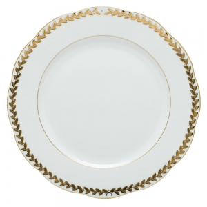 Herend Golden Laurel Charger - 12"