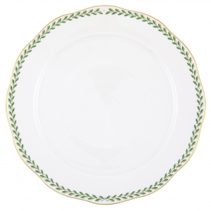 Herend Green Laurel Charger - 12"