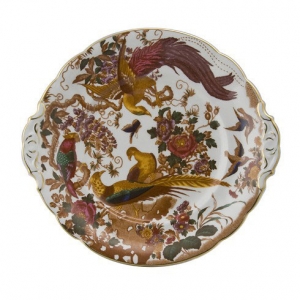 Royal Crown Derby Olde Avesbury Cake Plate - 9"