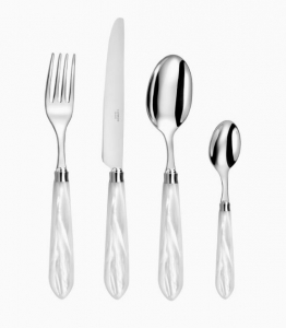 Capdeco Omega White Capdeco Omega White 5 Piece Place Setting