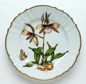 Anna Weatherely Orchids Dinner Plate #4