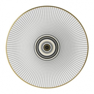 Royal Crown Derby Oscillate Onyx Service Plate