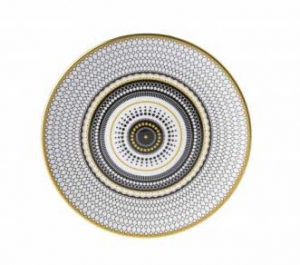 Royal Crown Derby Oscillate Onyx Bread & Butter Plate