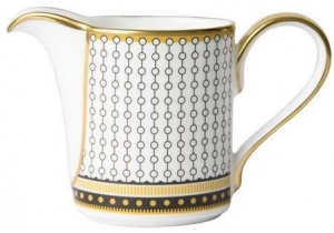 Royal Crown Derby Oscillate Onyx Cream Jug