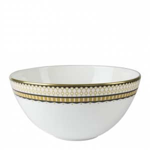 Royal Crown Derby Oscillate Ochre Bowl