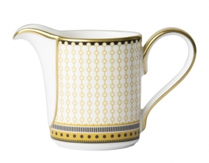 Royal Crown Derby Oscillate Ochre Cream Jug