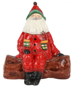 Vietri Old St. Nick Figural Babbo Natale