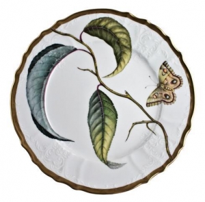 Anna Weatherely Antique Forest Leaves Dinner Plate