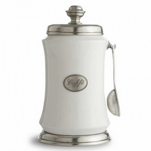 Arte Italica Tuscan Coffee Canister with Spoon