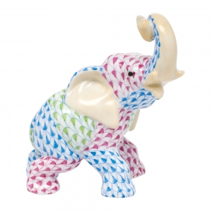Herend Patchwork Elephant