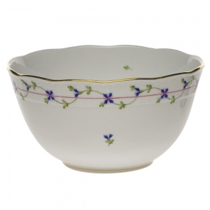 Herend Blue Garland Round Bowl