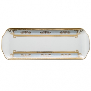 Philippe Deshoulieres Orsay Powder Blue Rectangular Cake Platter