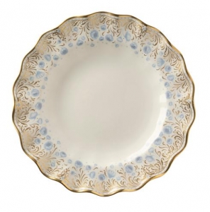 Royal Crown Derby Royal Peony Blue Dinner Plate - 10.5"