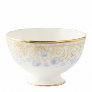 Royal Crown Derby Royal Peony Blue Open Sugar Bowl