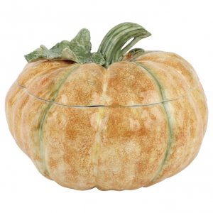 Vietri Pumpkins Figural Tureen