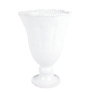 Vietri Perline Tall Footed Cachepot
