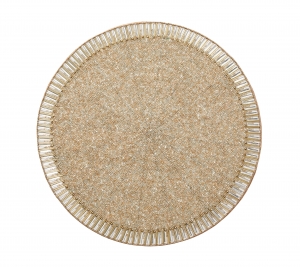Kim Seybert Bevel Placemat Gold & Silver - Set 4
