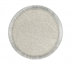 Kim Seybert Bevel Placemat Silver & Crystal - Set 4