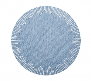 Kim Seybert Dream Weaver Blue / White Placemat - Set 4