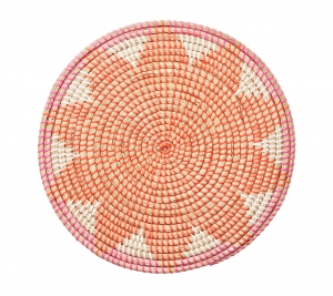 Kim Seybert Majorelle Placemat Pink Orange - Set 4