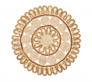 Kim Seybert Casbah Placemat Natural / Brown - Se t4