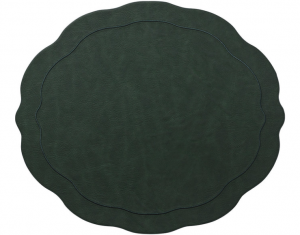 Kim Seybert Tailored Placemat / Hunter Green - Set 4